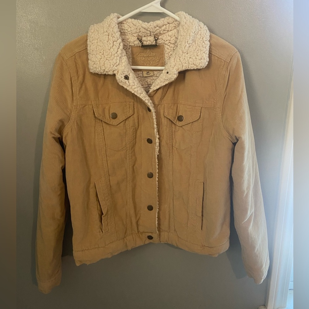 Medium JouJou Corduroy Cropped Jacket